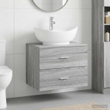 Cumpara ieftin Dulap pentru Chiuveta de Baie Sonoma gri 62,5 x 44,5 x 80 cm
