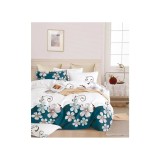 Cumpara ieftin Lenjerie de Pat Bumbac Finet cu 6 Piese Pentru Pat Dublu - SUZ57