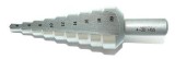 Burghiu treptat industrial HSS 6-38 mm pentru gaurire precisa &icirc;n metal