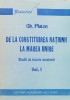 De La Constituirea Natiunii La Marea Unire Vol. 1 - Gh. Platon, Editura Universitatii Al.I. Cuza, Istorie, Romana, 1995