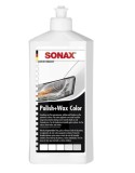 Cumpara ieftin Polish Auto cu Ceara Sonax NanoPro Alb, 250ml - Curatare, Luciu, Protectie Vopsea Standard si Metalizata