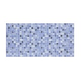 Faianta baie / bucatarie Trend Azul, 25 x 50 cm, lucioasa, albastru, aspect mozaic