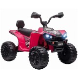 AIYAPLAY Quad electric pentru copii 24V 2 locuri ATV electric 4&ndash;6 km/h quad pentru copii cu acumulator litiu 2 motoare 120W suspensie pe 4 roți | Aoso