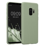 Husa Kwmobile pentru Samsung Galaxy S9, Silicon, Verde, 44089.172, Carcasa