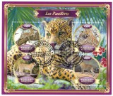 Cumpara ieftin Timbre Madagascar 2022, Fauna: Pantere, Set Complet Colita + Bloc
