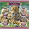 MADAGASCAR 2022 - Fauna, Pantere/ set complet colita + bloc