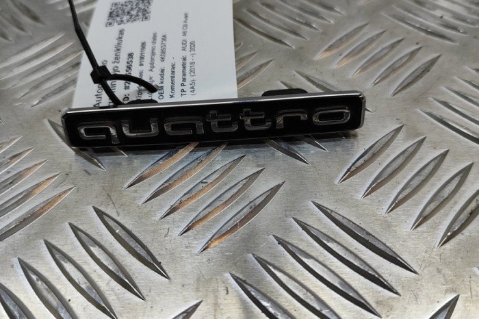 Emblema producător auto AUDI A6 C8 Avant 4A5 2020 OEM: 4K0853736A,4K0853736A9B9 22556538