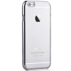 Husa MyStyle TPU placata Silver pentru Apple Iphone 6 Plus / Apple Iphone 6S Plus