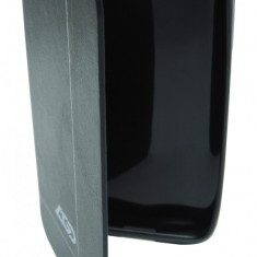 Husa tip carte cu stand neagra pentru Alcatel One Touch X'Pop (OT-5030, OT-5035D, OT-5035E, OT-5035Y)