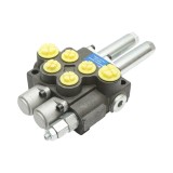 Distribuitor hidraulic P40 40L/min 300 bar cu 2 circuite pentru joystick