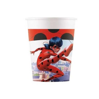 Set 8 pahare Miraculous/Ladybug 200 ml foto