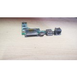 Port Usb + Lan + Card Reader + 1394