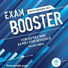 Exam Booster for A2 Key and A2 Key for Schools with Answer Key with Audio for the Revised 2020 Exams - Paperback brosat - Caroline Chapman, Susan Whit