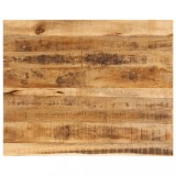 VidaXL Blat de masă margine naturală, 90x80x3,8 cm, lemn masiv mango