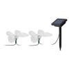 Set de 10 lampi solare acrilice cu fluturi, 2.9 m, Garden Of Eden
