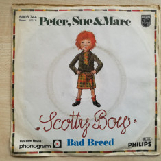 Peter, Sue & Marc - Scotty Boy (Philips, Germania)(Vinyl/7")