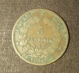 FRANTA 5 CENTIMES 1896