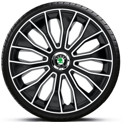 Set 4 Capace Roti, potrivite jantelor de R15, pentru Skoda, model VOLTEC PRO foto
