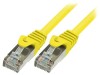 Patch Cord F/UTP Cat 5e Galben 7.5m Ecranat, Logilink