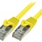 Patch Cord F/UTP Cat 5e Galben 7.5m Ecranat