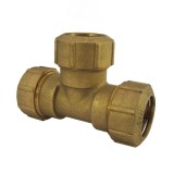 Teu Alama pentru Țeavă PE 25mm, Racord Apă Potabilă