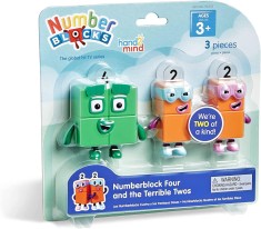 Set figurine Numberblocks - Patru &amp; Teribilii Doi PlayLearn Toys