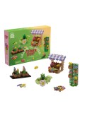 Set constructie Plus-Plus, 600 piese, Invata sa construiesti - Florarie