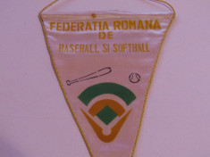 Fanion - Federatia Romana de BASEBALL si SOFTBALL foto