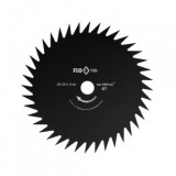Disc pentru motocoasa cu dinti ascutiti, 40T, 25.4 x 250 mm, FLO