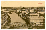 1537 - ORADEA, Synagogue, bridge - old postcard - used - 1912, Circulata, Printata