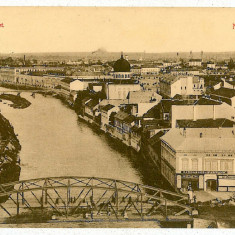 1537 - ORADEA, Synagogue, bridge - old postcard - used - 1912