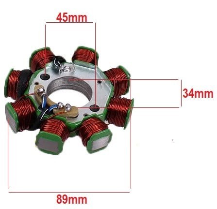 Magnetou Stator Bajaj Pulsar 135 Ls BM150
