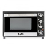 Cuptor electric cu Convectie si Rotisor Zass ZEO 45 CR, 45L, 1800W - NOU