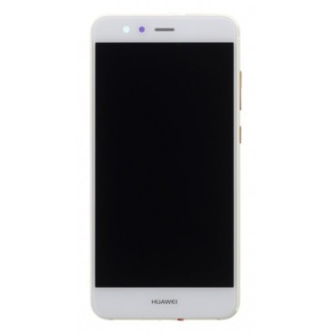 DISPLAY LCD CU TOUCHSCREEN HUAWEI P10 LITE, CU ACUMULATOR ALB, SERVICE PACK foto