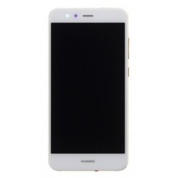 DISPLAY LCD CU TOUCHSCREEN HUAWEI P10 LITE, CU ACUMULATOR ALB, SERVICE PACK foto