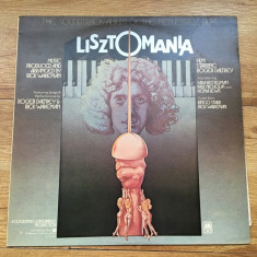 LISZTOMANIA - SOUNDTRACK: Rick Wakeman ( YES ) + Roger Daltrey ( THE WHO ) vinyl