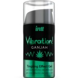 INTT - POWERFUL INTIMATE STIMULANT LIQUID VIBRATING GEL CANNABIS 15ML, INTT UNISEX AROUSAL GEL