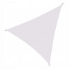 Copertina parasolar, triunghiulara, inele metalice, gri deschis, 3x3x3&nbsp;m, Springos