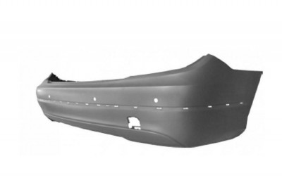 Bara spate MERCEDES Clasa C (W204), 03.2011-, cu gauri pentru Senzori de parcare (PDC); grunduit, modele Avantgarde, Elegance foto