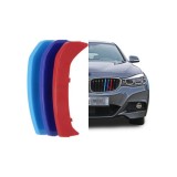 Set ornamente grila fata BMW Seria 3 GT F34 2013-2020, ABS, 3 culori