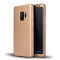 Husa FullBody Silicon MyStyle Gold pentru Samsung Galaxy S9 Plus acoperire completa 360 grade cu folie de protectie gratis