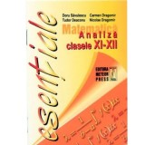 Matematica. Analiza clasele XI-XII - Doru Savulescu