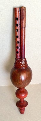 PUNGI (vrajitorul de cobre) - instrument vintage traditional indian de suflat, perfect functional foto