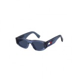 Tommy Hilfiger TJ 0087/S PJP/KU Ochelari de Soare Unisex Albaștri 52-M