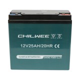 Baterie VRLA 12V 25Ah cu grafen Chilwee 6-DZF-20 pentru vehicule electrice