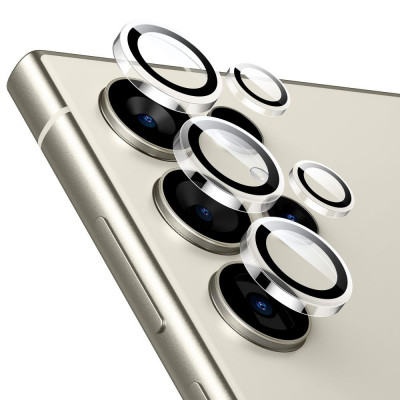 Folie Camera pentru Samsung Galaxy S24 Ultra, ESR Lens Protector Tempered Glass, Clear foto