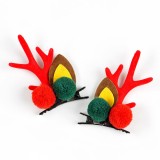 Set 2 agrafe de par urechi de cerb