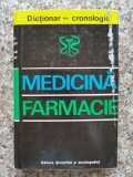 Dictionar Cronologic Medicina Farmacie - G. Bratescu, Editura Stiintifica Enciclopedica, Romana, An 1974