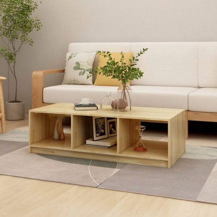 Gossi masuta de cafea, 110x50x34 cm, lemn masiv de pin