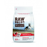 Cumpara ieftin Raw Paleo, Adult, Rase Medii, Vita, 2.5 Kg